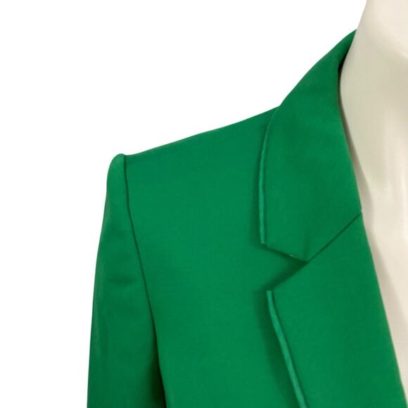 The Limited Blazer Womens Large Green Jacket Office Corpcore Career Boardroom - Picture 4 of 15